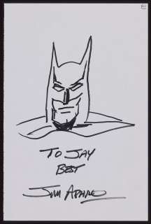 Batman Sketch by Jim Aparo | mycomicshop.com