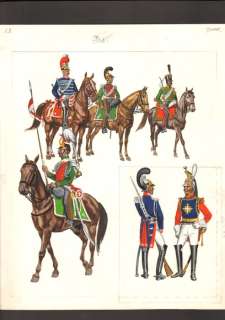 Funcken, Liliane & Fred | Funcken, Liliane & Fred - Dessin original couleur - L’Uniforme et les armes du XIXème siècle - (1982) | Catawiki