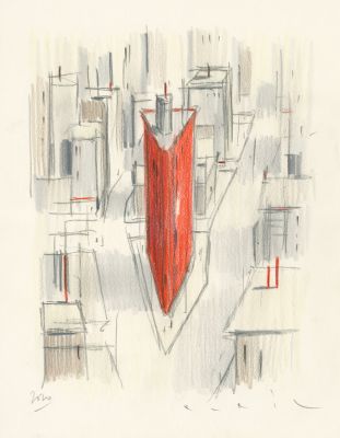 François Avril | 2020 - NY Rouge | Huberty Breyne Gallery