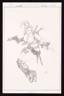 Rita Rabbit ’Geared Up’ Pinup by Juan | mycomicshop.com