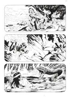 Mario Janni - | Mario Janni - 4x Tavola Originale - Nathan Never Maxi n. 17 "Inferno verde" - (2019) | Catawiki