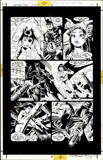 Gulacy - BATMAN, SHADOW OF THE BAT #90, (DC), Pg 9 SIGNED | Russ Cochran