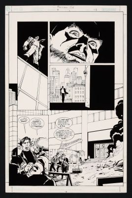 Roger Robinson, John Floyd | Original Art from Batman Gotham Knights #9 (2000) Page 18 Pencils by Roger Robinson, Inks by John Floyd | mycomicshop.com
