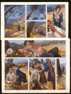 Jean-Pierre Gibrat - Planche originale  - Troisième Époque (août 1936) - Mattéo