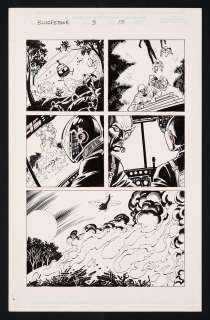 Original Art from Bloodstone #3 (2002) Page 15 Pencils by Michael Lopez, Inks by Scott Hanna | mycomicshop.com