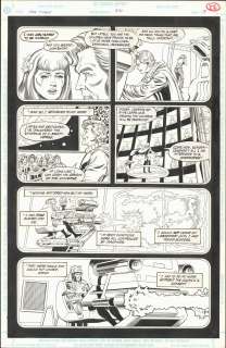 Swan - TEEN TITANS #81, Pg 19, DC Original Comic Book Art (1992) | Russ Cochran