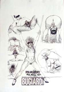 Riccardo Mannelli | Riccardo Mannelli - Illustrazione originale - Page volante | Catawiki