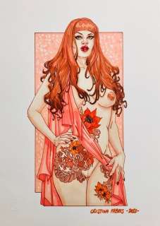 Cristina Fabris | Cristina Fabris - illustrazione originale / firmata - (2022) | Catawiki