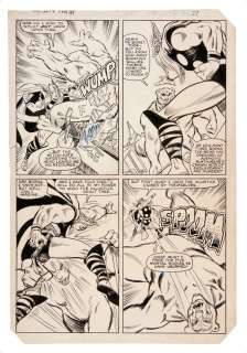 "THE MIGHTY THOR" ORIGINAL COMIC BOOK ART PAGE. | Hake’s
