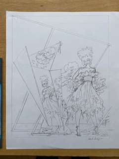 Kuijpers, Henk | Franka - Schets voorplat "Victim de la mode" + album - Cartonné - (2007) | Catawiki