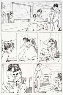 Manara, Milo | UN ETE INDIEN. Scénario de Hugo Pratt. Encre de Chine pour | Coutau Bégarie