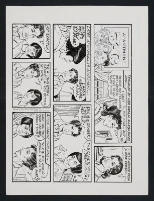 Original Art for the Apartment 3-G Comic Strip (1/2/04 & 2/22/09) by Frank Bolle | mycomicshop.com