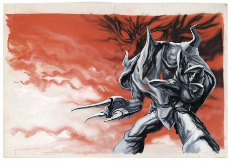 Hand-Drawn 2 Color Illustration | Mandarake (Big Web)