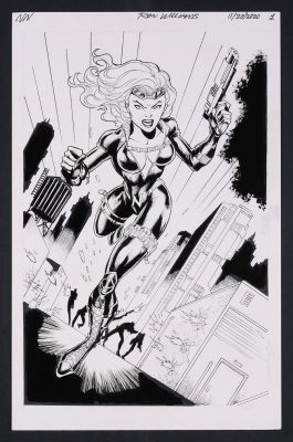 Ron Williams | Original Art from Notti and Nyce Unidentified Issue (2020) Page 1 | mycomicshop.com