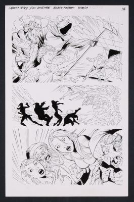 Ron Williams | Original Art from Notti and Nyce Unidentified Issue ’Black Friday’ (2019) by Ron Williams | mycomicshop.com