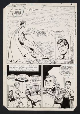 Curt Swan, Kurt Schaffenberger | Original Art from Superman The Secret Years #2 (1985) Page 4 Pencils by Curt Swan, Inks by Kurt Schaffenberger | mycomicshop.com (Buy It Now)