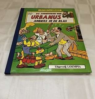 Willy Linthout / Servranckx Urbain | Urbanus 10 - Ambras in de klas - linnen rug - Oplage 50 ex. + opdrachttekening - Cartonné - EO - (1986) | Catawiki