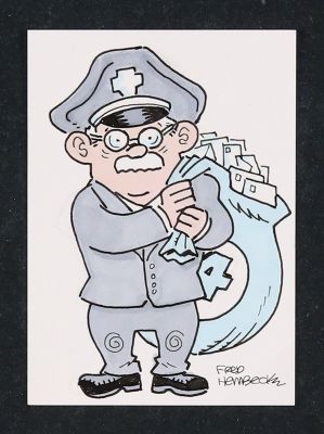 Fred Hembeck | Willie Lumpkin Sketch Card by Fred Hembeck | mycomicshop.com