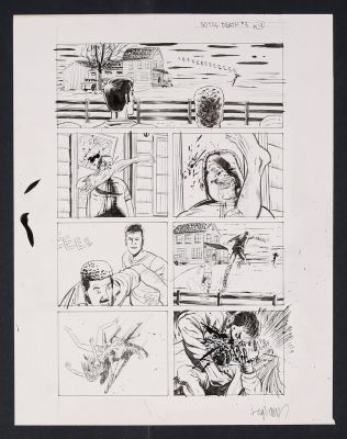 David Lapham | Original Art from 30 Days of Night: 30 Days ’til Death #3 (2009) Page 13 Pencils and Inks by David Lapham | mycomicshop.com
