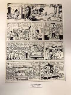 Studio Vandersteen - Paul Geerts | Studio Vandersteen / Paul Geerts - Originele pagina (p.27) Suske en Wiske 225 - De goalgetter - (1990) | Catawiki