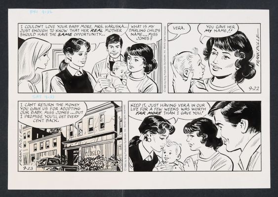 Frank Bolle | Original Art for the Heart of Julie Comic Strip (9/22-23/1995) | mycomicshop.com