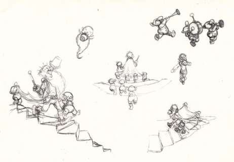 Dulieu, Jean | Dulieu, Jean - Originele tekening - Paulus en het Draakje - (1979/1980) | Catawiki