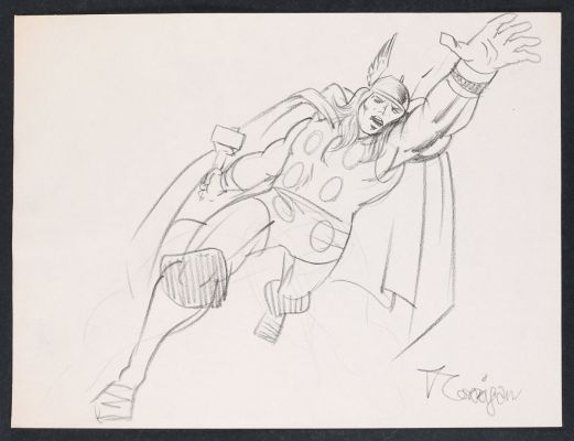 Tim Corrigan | Thor Sketch (and others) by Tim Corrigan | mycomicshop.com (Buy It Now)