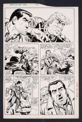 John Romita, Frank Springer | Original Art from Web of Spider-Man #52 (1989) Page 27 by Frank Springer and John Romita Sr. | mycomicshop.com