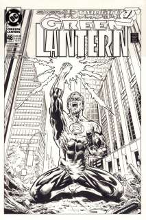 Darryl Banks - Green Lantern #48 Cover Recreation - 2017 Signed