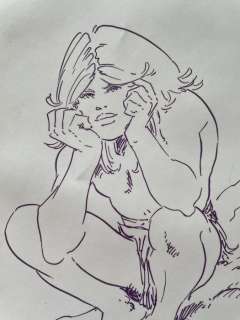 Chéret | Chéret, André - Dessin original dédicacé - Rahan - (1993) | Catawiki