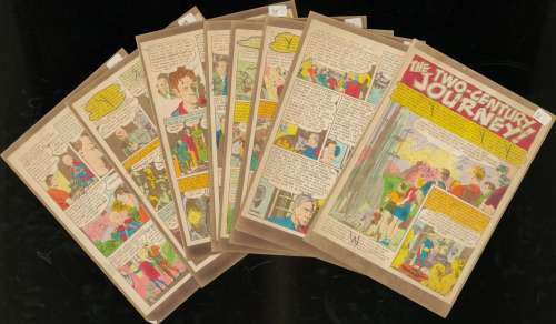 Wood - "The Two-Century Jour", Weird Fantasy #11 (1952) | Russ Cochran