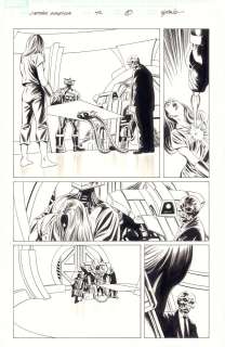 Rick Magyar, Steve Epting - captain america #42 p. 5 - red skull, arnim zola, & sharon carter - 2008