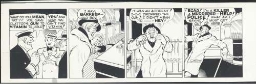 Gould - DICK TRACY,Photographic Proof (1944) | Russ Cochran