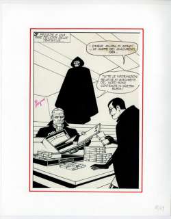 Magnus | Magnus 18/69 - Necron - tavola origin. splash page + cofan. 7x vol. - Broché - EO - (1981) | Catawiki