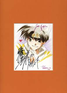 Kazuya Minekura Hand-drawn color illustration "Saiyuki" | Mandarake (Big Web)