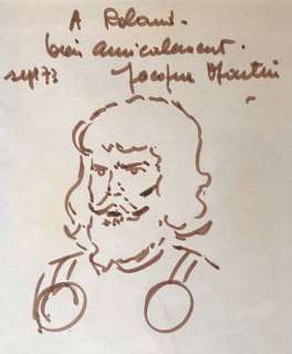 Martin | Martin, Jacques - Dessin original dédicacé - (1973) | Catawiki