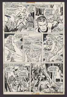 GIANT SIZE FANTASTIC FOUR Issue #2 Interior Page | ComicConnect