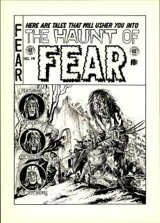 Ingels - HAUNT OF FEAR NO. 14, Cover (early 1970s) | Russ Cochran