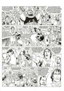 Mitton, Jean-Yves | Mitton, Jean-Yves - Originele pagina - Ben Hur 3 - Sjeik Ilderim - (2010) | Catawiki