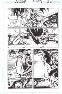 Rick Leonardi | Vigilante #10 Page 9 (Inked) | Rick Leonardi