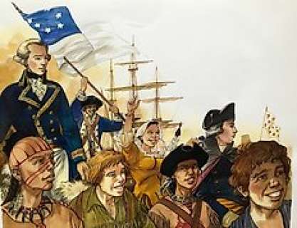 Terpant, Jacques | Terpant, Jacques - Dessin original couleur - L’Amérique | Catawiki