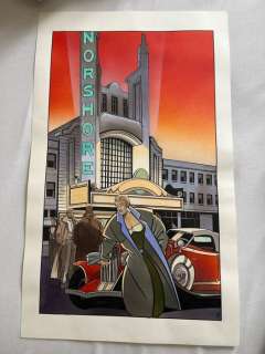 Somon, Pascal | Somon, Pascal - Dessin original couleur - Norshore | Catawiki