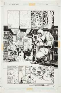 Frank Miller and Klaus Janson Batman: The Dark Knight #3 Batman in Disguise page 2 Original Art (DC, 1986). - | Heritage