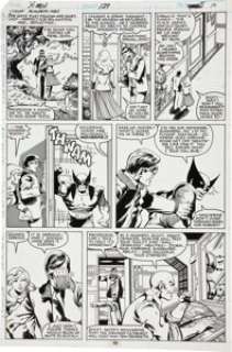 John Byrne and Terry Austin The X-Men #129 page 10 Original Art (Marvel, 1979). Jean Grey and Scott Summers would - | Heritage