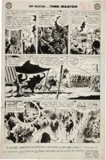 Alex Toth Rip Hunter Time Master #6 page 3 Original Art (DC, 1962). Alex Toth was one the most important artists -