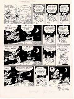 De Wit, Peter | De Wit, Peter - Originele pagina - Stampede (De Cowboys) - (1981) | Catawiki