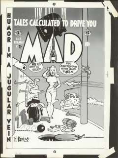 EC Library Production Cover Photo Stat MAD No.4 (1980s) | Russ Cochran