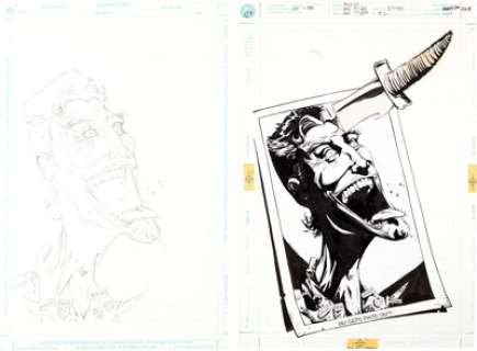 John McCrea Hitman #2 Cover Original Art Group (DC, 1996). John McCrea broke into American comics illustrating -