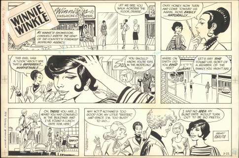 Winnie Winkle- Original Sunday Page Art (1981) | Russ Cochran