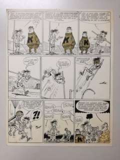 Buth | Buth - Originele pagina - Thomas Pips - Thomas Pips in Sport en Spel - Vrije Val - (eind jaren 50) | Catawiki